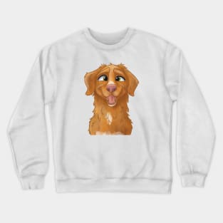 Happy Toller Pup Crewneck Sweatshirt